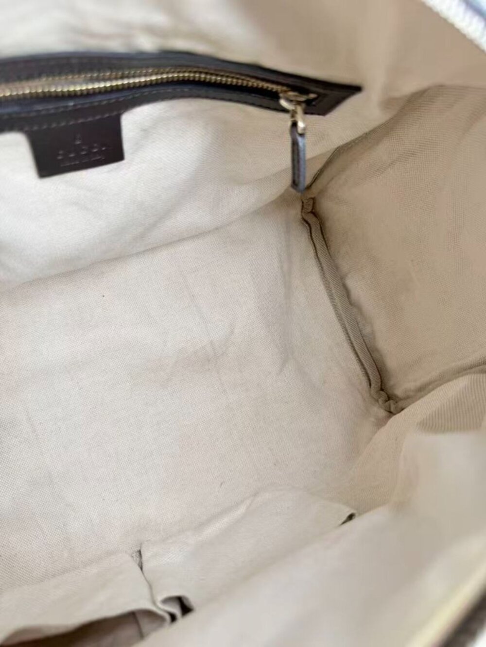Gucci vintage gg canvas web boston bag - Picture 13 of 13